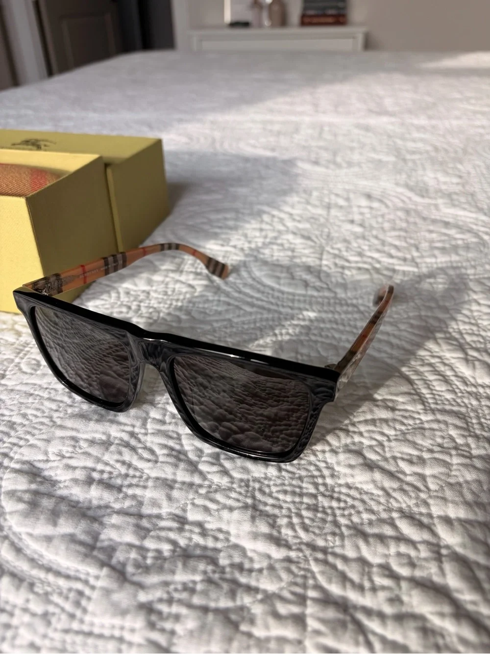Burberry Gold and Black Logo Gift Box